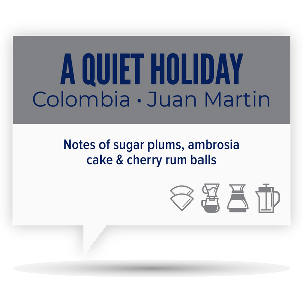 A QUIET HOLIDAY • COLOMBIA • JUAN MARTIN